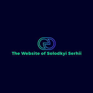 The Website of Solodkyi Serhii